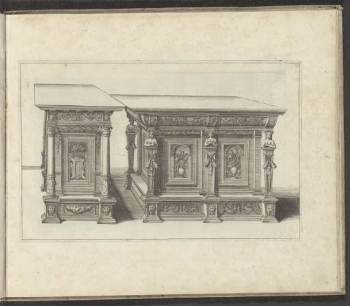 Two cabinets