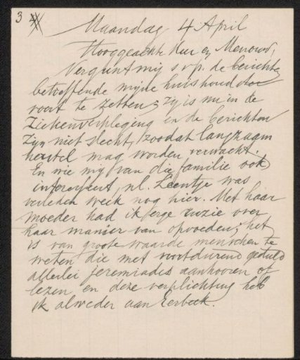 Letter to Max Wilhelm Carl Weber and Anne Antoinette Weber-Van Bosse
