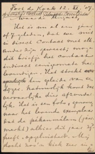 Letter to August Allebé