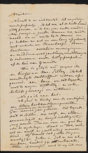 Letter to August Allebé