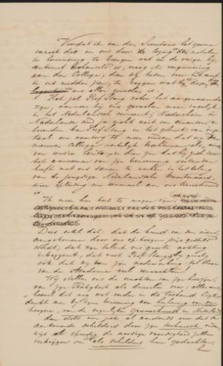Text from the collection of August Allebé