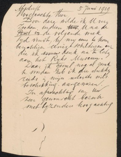 Letter to an anonymous person
