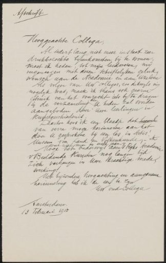 Letter to an anonymous recipient