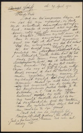 Letter to an unknown person