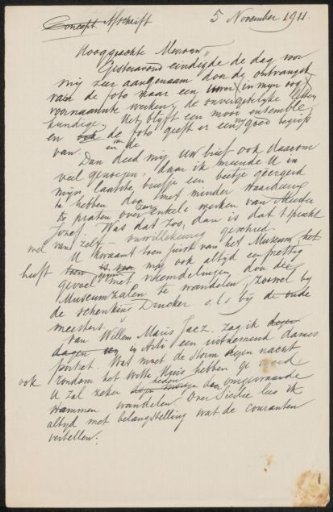 Letter to an anonymous person