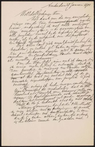 Letter to an anonymous recipient