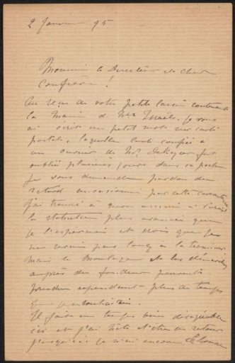 Letter to August Allebé