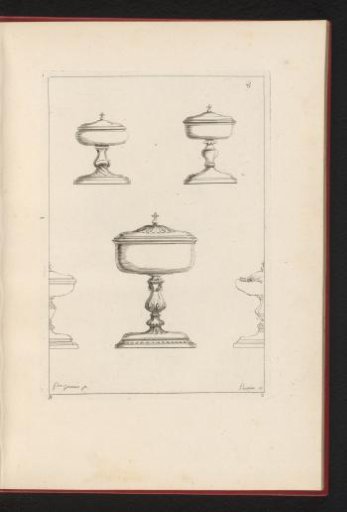 Three designs for a ciborium
