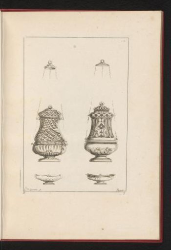 Two designs for thuribles
