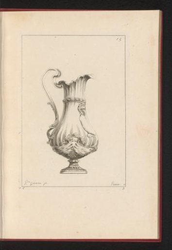 Design for a bishop's water jug