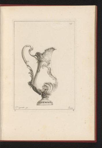 Design for a bishop's water jug