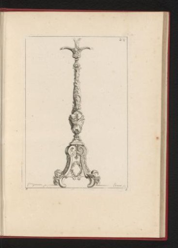 Design for an altar candlestick