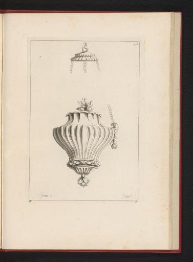 Design for an altar lamp