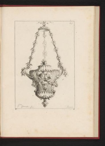 Design for an altar lamp
