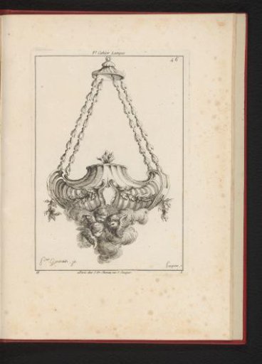 Design for an altar lamp