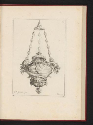 Design for an altar lamp