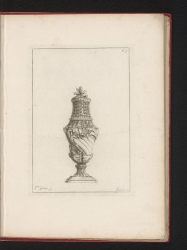 Design for a sugar bowl