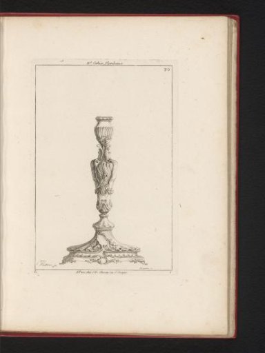 Design for a candlestick