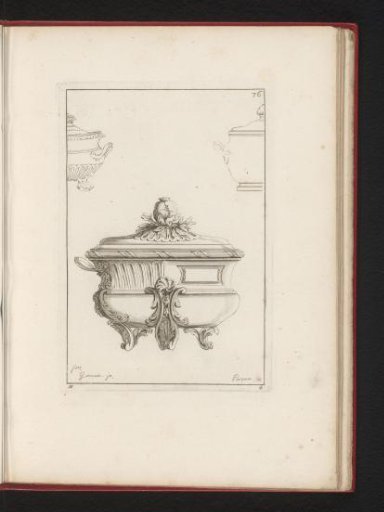 Design for a soup tureen