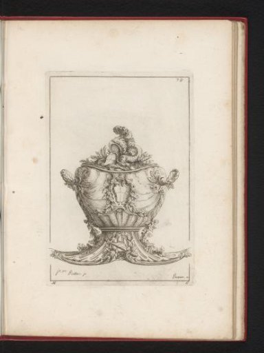 Design for a soup tureen