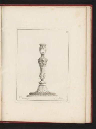 Design for a candlestick