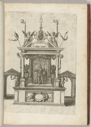 Scene with Emperor Rudolf II, 1594