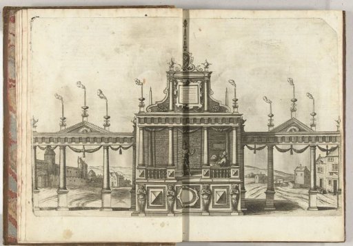 Stage with Rudolf I, 1594