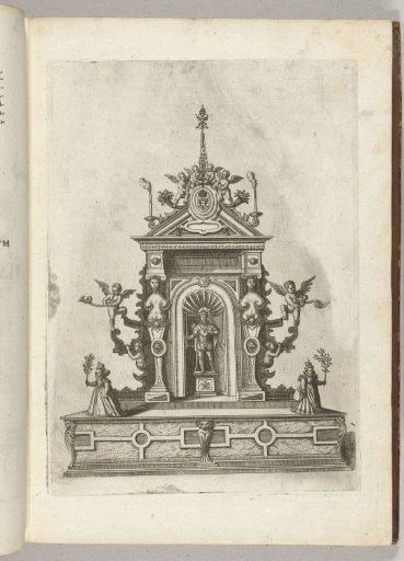 Stage with Duke Frederick I, 1594