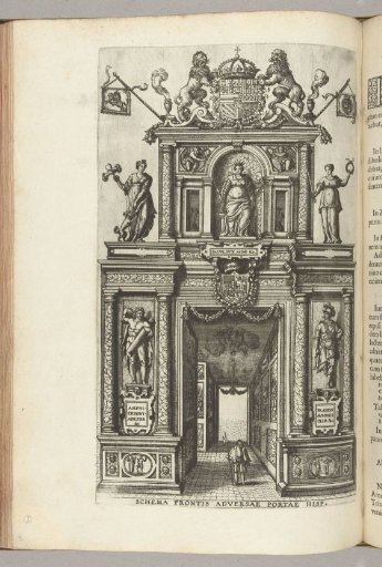 Spanish triumphal arch (back side), 1594