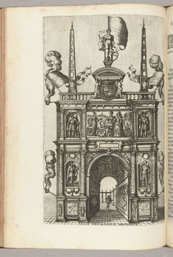 Triumphal arch of Genoa (front side), 1594
