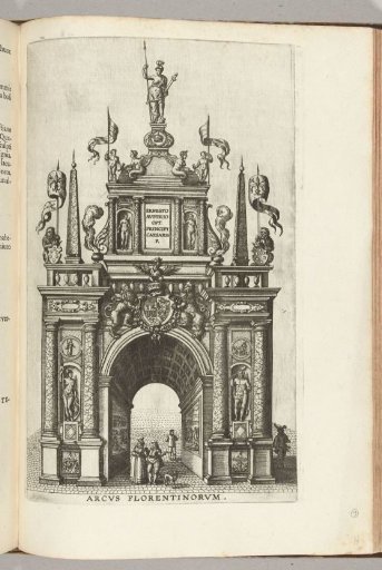 Triumphal Arch of Florence (front), 1594
