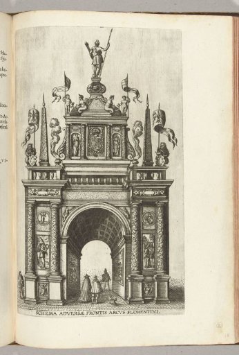 Triumphal Arch of Florence (back), 1594