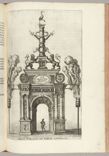 Triumphal Arch in Honor of the City (front), 1594