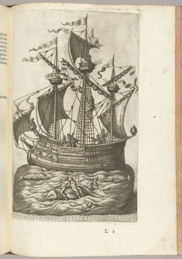 Pageant Wagon with Sailing Ship, 1594