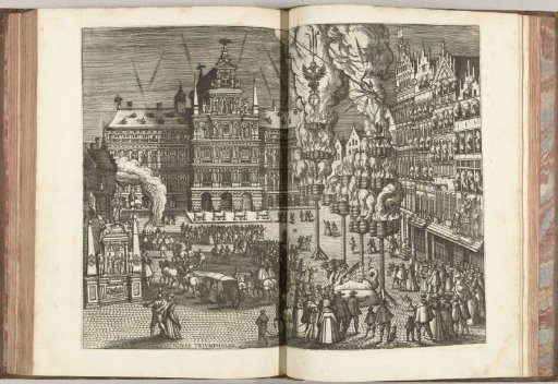 Bonfires and Fireworks on the Grote Markt, 1594