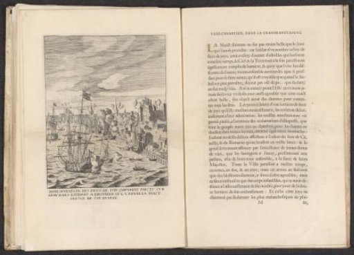 Bonfire and firing cannons in honor of Maria de' Medici