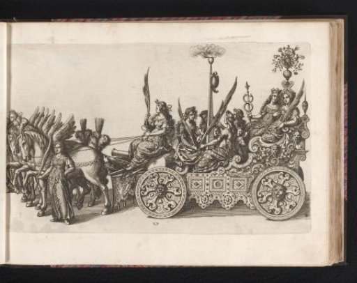 Equestrian portrait of Friedrich Achilles von Württemberg-Neuenstadt and two martyrs with palm branches