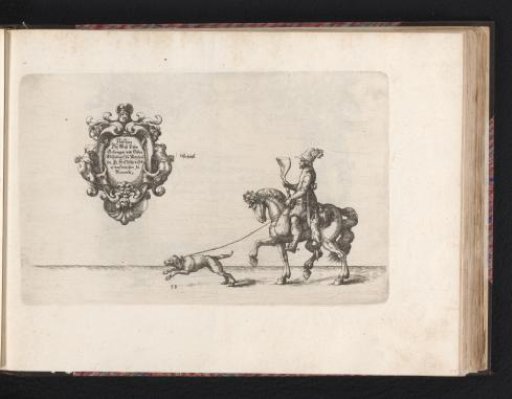 Four men, each with a horse