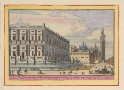 View of the exchange in Seville