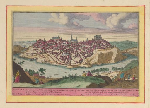 View of the city of Toledo
