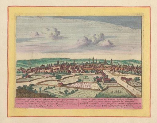 View of the city of Valladolid