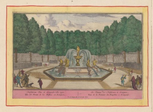 Fountain of the Dolphins in Aranjuez