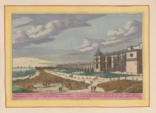 View of the Jerónimos Monastery in Belém