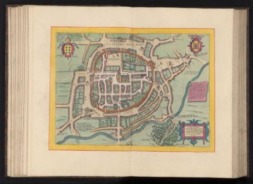 City of Braga in Bird's-Eye View