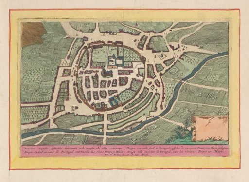 City of Braga in Bird's-Eye View