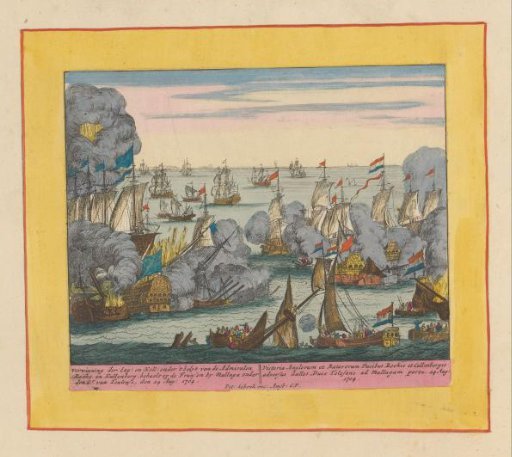 Naval Battle of Málaga, 1704