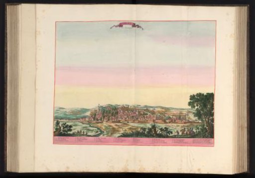 View of the city of Girona in Catalonia