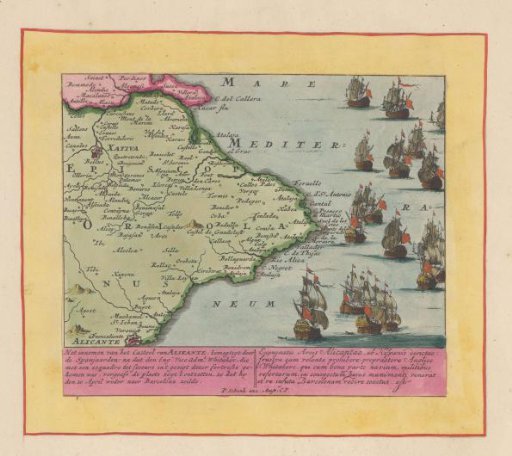 Map of Alicante