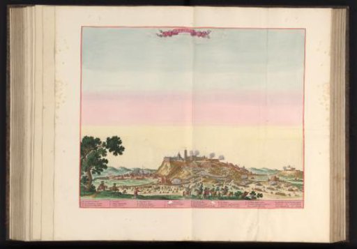 View of the city of Lerida in Catalonia during the siege of 1647