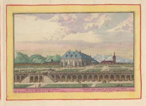 Royal Palace of Zarzuela outside Madrid
